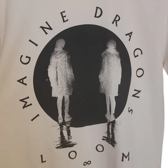 🆕️ Imagine Dragons Official Merchandise Loom Tour Graphic Tee - Picture 4 of 6